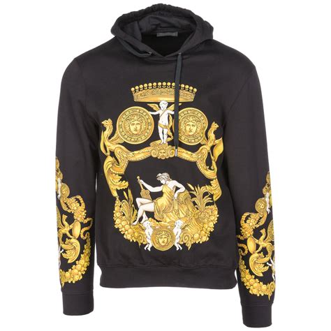 versace men sweatshirts|Versace 2024 hoodie.